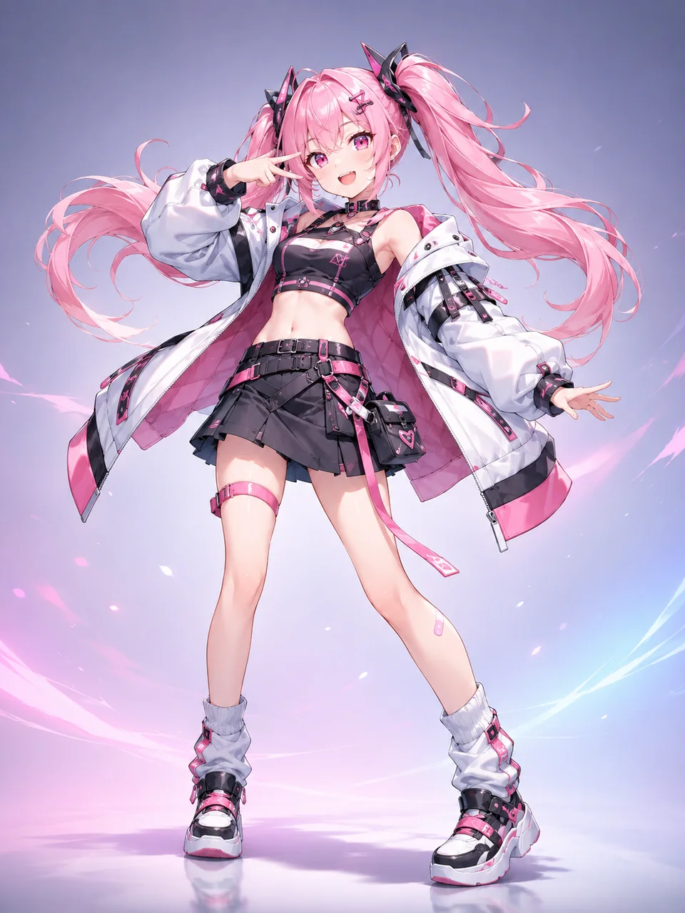 ai character maker - anime style character example