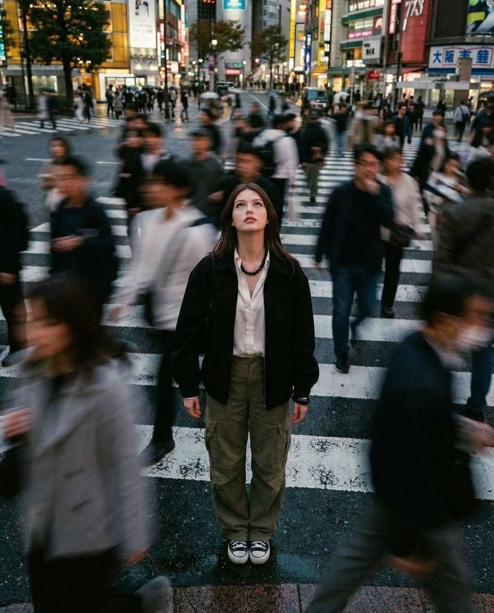 Shibuya Crossing Stillness