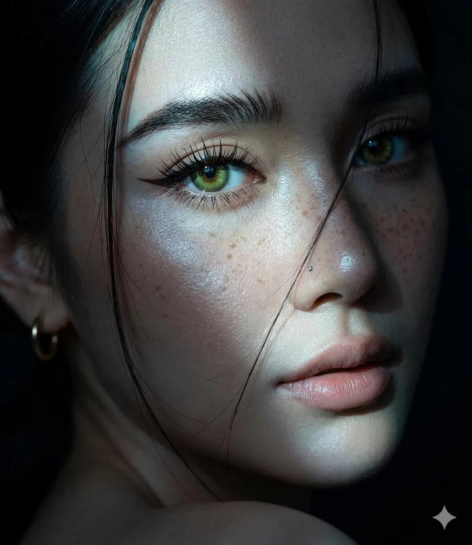 Turning Glance Close-Up